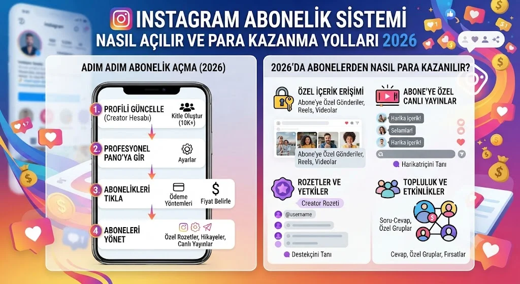 Instagram Abonelik Sistemi Nasıl Açılır? - Takipcihizmet