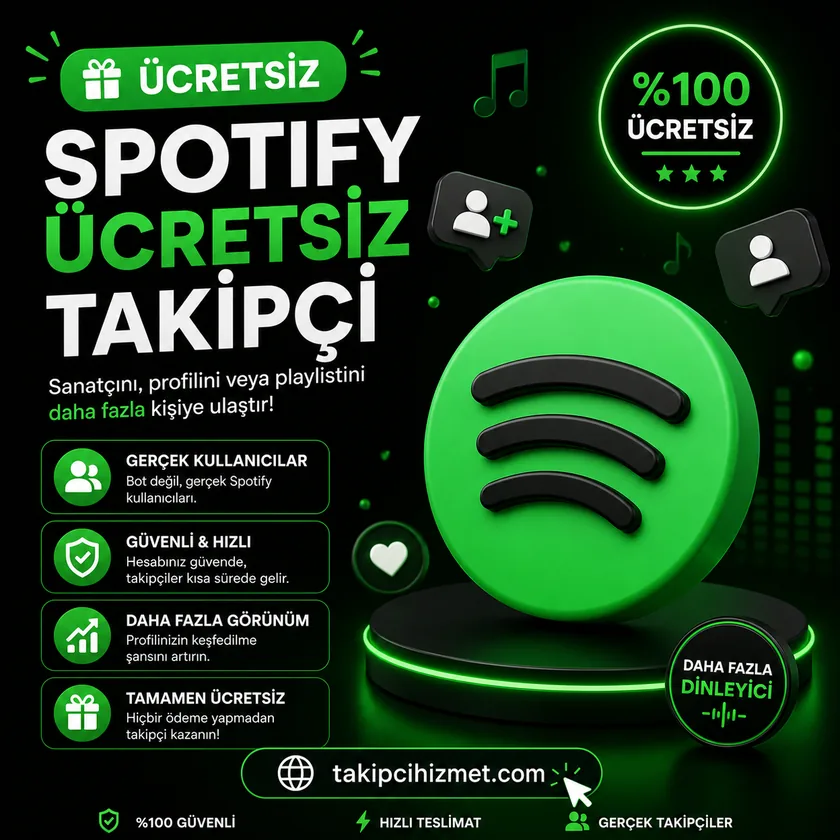 Spotify ücretsiz takipçi aracı