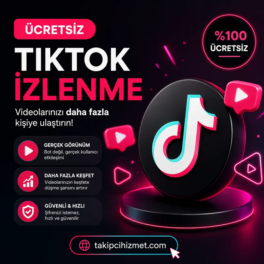 TikTok ücretsiz izlenme aracı